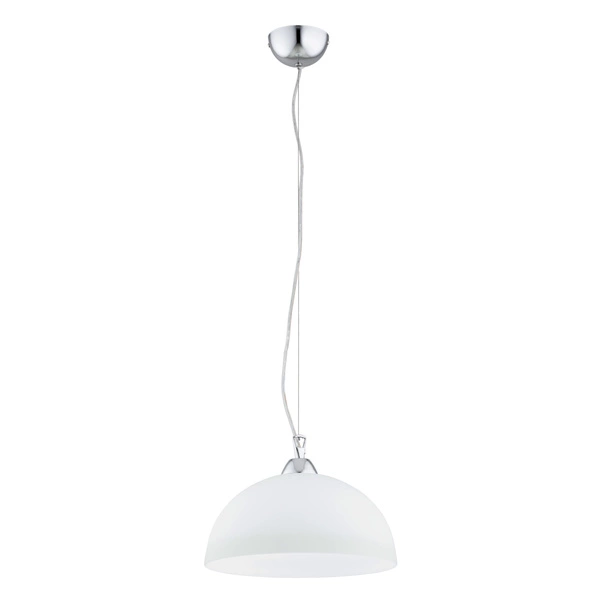 Lampa wisząca ALFA HILIA BIAŁA 1xE27 30cm | 61421