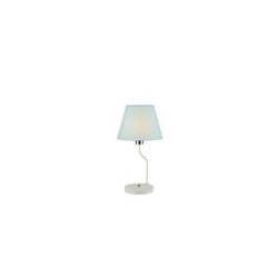 Lampa stołowa YORK LEDEA, 50501099, biały/niebieski, 1x60W E14