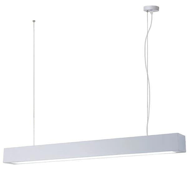 Lampa wisząca IBROS duża 24W 3000K IP44 | biała