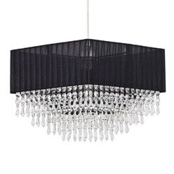 Lampa kwadrat crystal MODENA I 31cm 4014