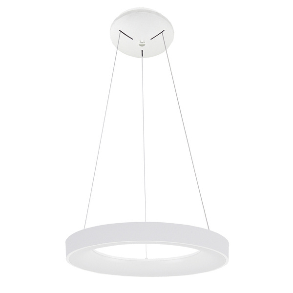 Lampa wisząca Giulia śr. 48cm 40W LED ciepła biel 3000K | biały