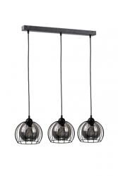 Lampa wisząca 3xE27 SOLO BLACK