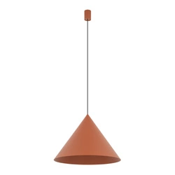 Lampa wisząca ZENITH L wys.130cm szer.50cm GU10 IP20 | Terracotta 11483