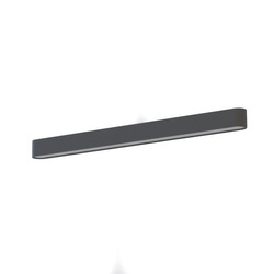 Kinkiet SOFT WALL LED GRAPHITE T8 93,5cm LED TUBE T8 | grafitowy