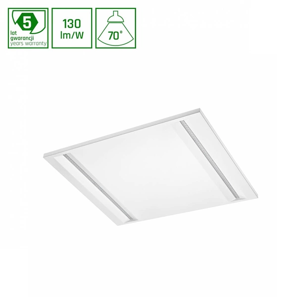 ALGINE LINE LED 230V 44W 120LM/W UGR<16 IP20 NW 600X600MM - 5 LAT GWARANCJI