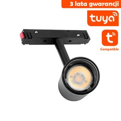 Spot LED Do Szyn magnetycznych DDCX-B07-TY Tuya 7W Czarny CCT