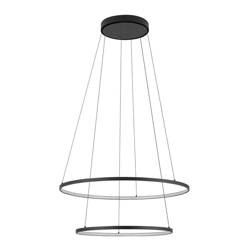 Lampa wisząca CIRCOLO LED szer. 60cm 35W barwa neutralna 4000K | czarny  10864