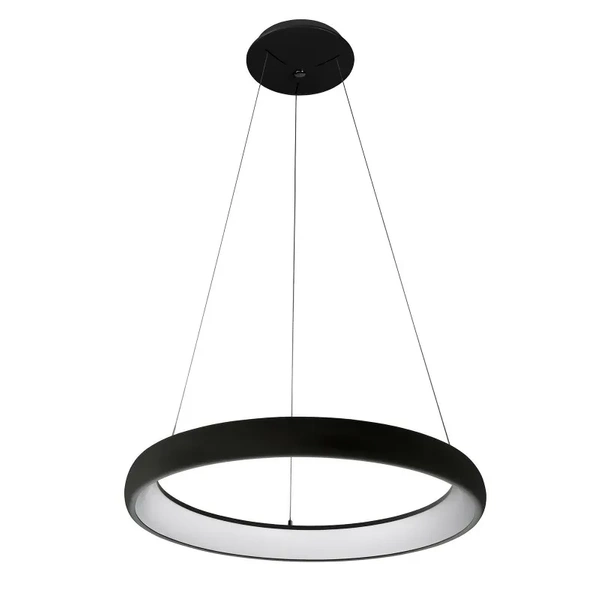 Lampa wisząca Alessia śr. 61cm 50W LED barwa neutralna 4000K | czarny/biały