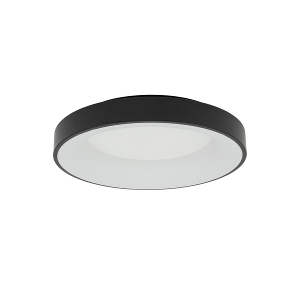 Plafon NIKKI ROUND LED śr. 48cm 48W barwa neutralna | czarny