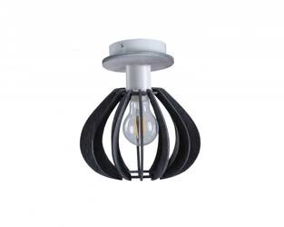 Lampa sufitowa 1xE27 NICOLETA GREY 830