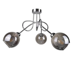 Lampa sufitowa 3xE27 RING SILVER