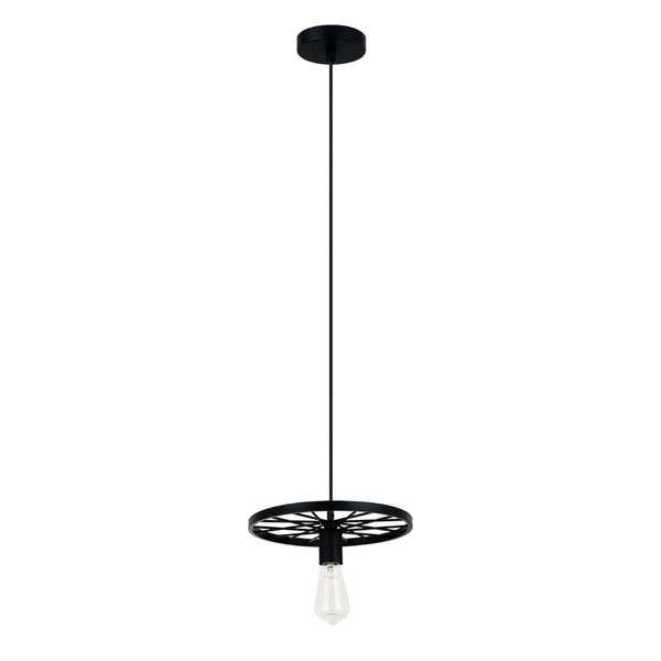 Lampa wisząca Federico śr. 30cm E27 | czarny