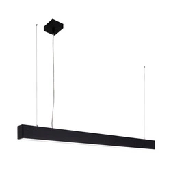 Liniowa lampa wisząca Italux Traversi RX Suspended 086 Black 3000K PRD-5470-086-BK-830-PN