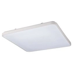 Plafon lampa sufitowa AGNES SQUARE LED 64W biały IP44 szer. 63cm ciepła 3000K 8114