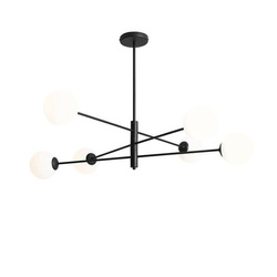 Lampa sufitowa HOMME 6, 1090PL_K1, czarny/biały, 6x40W E14