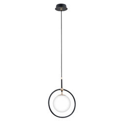 Nowoczesna lampa do sypialni AKIRA WHITE E27 wys. 90cm | czarny