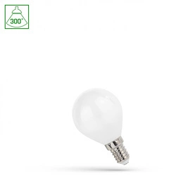 LED KULKA E-14 230V 1W COG WW MILKY SPECTRUM