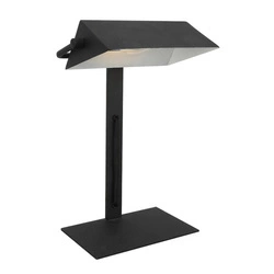 Lampa gabinetowa/biurkowa BANKIER 41-78339 czarna 1x40W E14