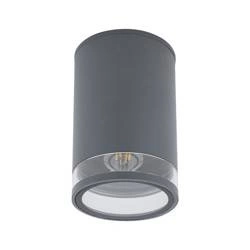 Lampa sufitowa ROCK PRO I wys. 18,7cm E27 IP44 | grafitowy 10687