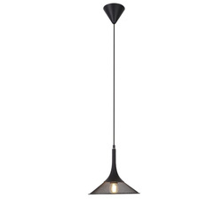 Lampa wisząca KIRUNA S LEDEA, 50101205, czarna, 1x40W E27