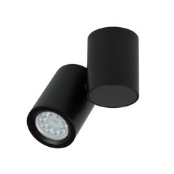 Lampa sufitowa kinkiet spot reflektorek CROSTI CANNA czarny