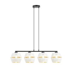 Lampa wisząca Emibig MALIA 4 Biały/GOLD 1184/4