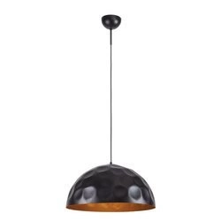 Lampa wisząca HEMISPHERE HIT BLACK-GOLD 50cm 6778