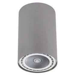 Lampa sufitowa spot BIT SILVER M wys.18cm | srebrny 9483