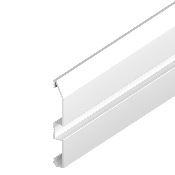 Profil LED P16-1 podłogowy 100cm cokół | do osłonek C1/C4/C13 | biały