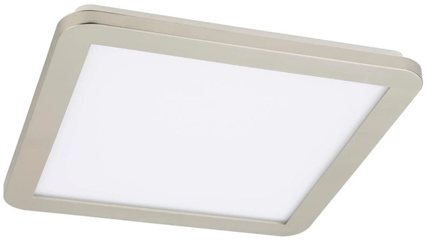 Plafon 40 cm, NEXIT 10-66848, satyna/biały, 24W LED, barwa ciepła 3000K, IP44