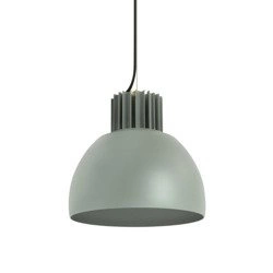 Lampa wisząca industrialna CAMPANA 16W ciepła 3000K srebrny śr. 28cm kąt 36st