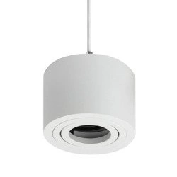 Lampa wisząca nowoczesna CROSTI SASARI RO P S 120 biały śr. 9cm