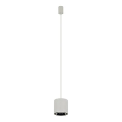 Lampa wisząca POINT DUO wys.130cm szer.13cm GU10 IP20 | Czarny - Silk gray 11513