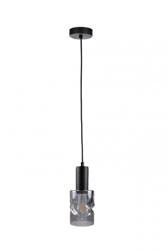 Lampa wisząca 1xE27 CROSS BLACK