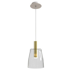 LAMPA WISZĄCA MODENA 1 ZŁOTY 140x15x15