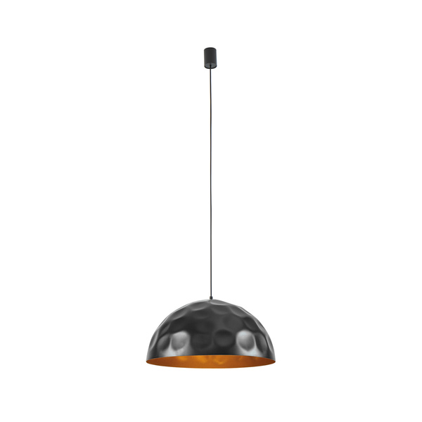 Lampa wisząca HEMISPHERE HIT BLACK-GOLD 50cm