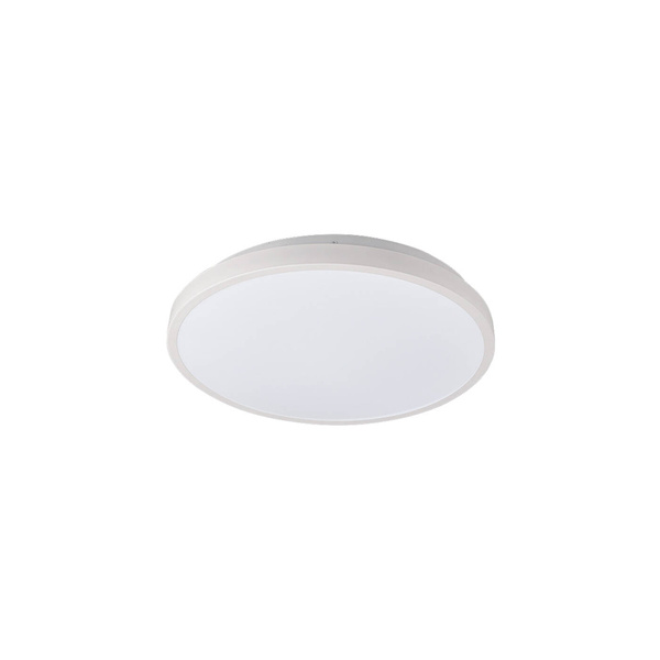 Plafon lampa sufitowa AGNES ROUND LED śr. 38,5cm 22W IP44 barwa ciepła 3000K | biały  10977