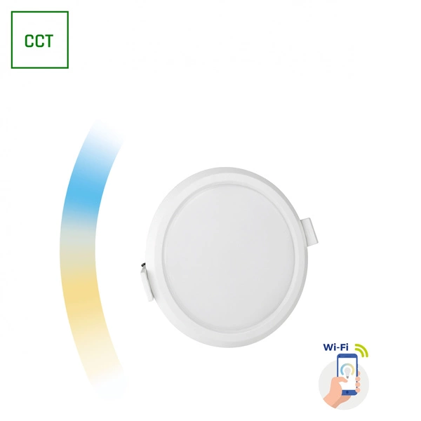 ALGINE 6W CCT+DIM WI-FI SPECTRUM SMART             ROUND