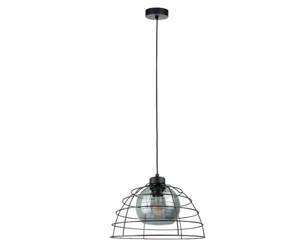 Lampa wisząca 1xE27 IDAGO NEW BLACK