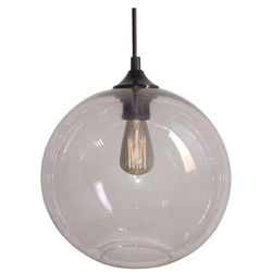 Lampa wisząca EDISON 31-21403 klosz transparentny + żarówka 60W E27