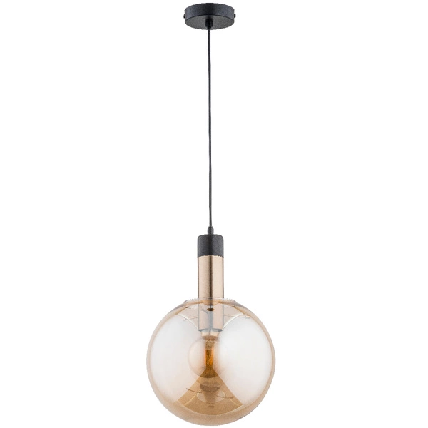 Lampa wisząca ALFA MONTANA ZŁOTA 1xE27 25cm | 60833
