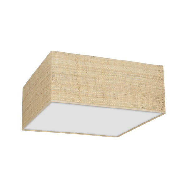 Lampa sufitowa MARSHALL, MLP7485, biały/rattan, 3x60W E27