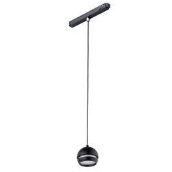 Lampa wisząca SLOT LED szer. 6cm 5W 4000K do szynoprzewodów magnetycznych LVM | czarny