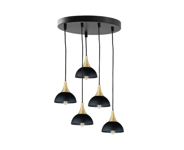 Lampa wisząca 5xE27 REA GOLD