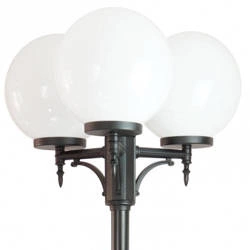 Lampa masztowa KULE CLASSIC OGMWN 3 300 latarnia 2-3metry IP43 | czarna