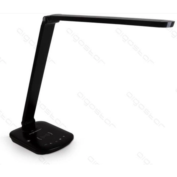 Lampa biurkowa LIGHT06 czarana z ładowarką indukcyjną