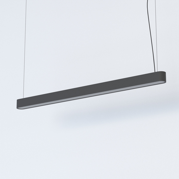 Lampa wisząca SOFT LED GRAPHITE T8 dł. 125cm LED TUBE T8 | grafitowy