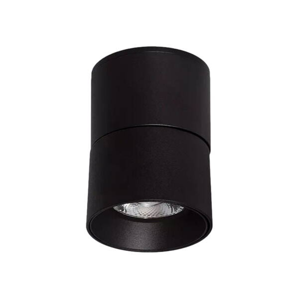 Lampa punktowa Czarna 7W Spot Led 2700-3200K Abruzzo Romeo 9x7cm