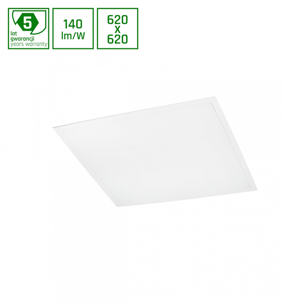 ALGINE PANEL BACKLIGHT 30W NW 230V 120st IP20      620x620x32 BIAŁY UGR<19 5 lat gw.