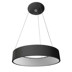 Lampa wisząca Mattia śr. 45cm 32W LED barwa ciepła 3000K | czarny/biały